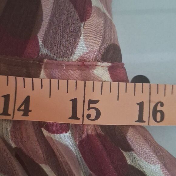 Motherhood Maternity Empire Fairy Dress Polka Dot Sleeveless Elegant Flowy Large - Picture 15 of 16